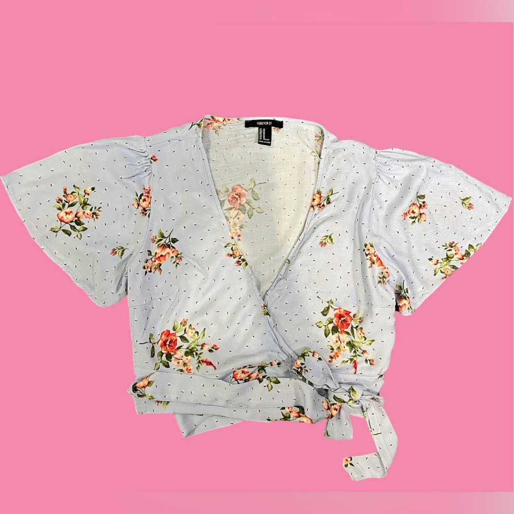 F21 Floral Top